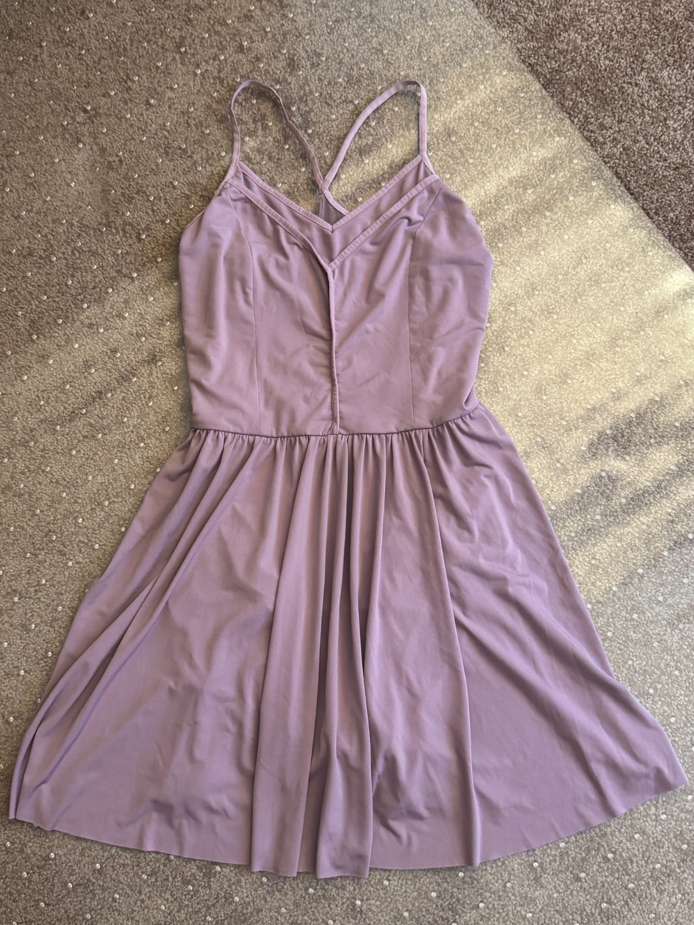 Balera Lavender Spaghetti Strap Dress